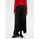 Selected FEMME Kjol slfTina HW Long Plisse Skirt Svart