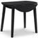 Julian Bowen Coast Black Dining Table 90cm