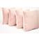 Sienna Throw Pillow Cushion Cover Pink (45.7x45.7cm)