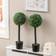 Homcom Boxwood Ball Trees Artificial Plant 2pcs