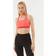 Under Armour Women's Crossback Mid Sports Bra Beta Black