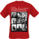 Slipknot Grid Photo T-Shirt - Red