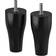 IKEA Kabbarp Black Bordsben 10cm 2st
