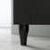 IKEA Kabbarp Black Bordsben 10cm 2st