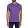 Jared Lang Men's Lightning Embroidery Polo Shirt - Purple