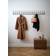 Maze Bill Black/Brown Coat Hook 173.3cm