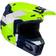 LEATT Lime S23, Motocrosshelm Neon-Grün/Dunkelblau/Weiß