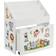 Juskys Children's Bookcase with 3 Compartments & Pull Out Toy Box