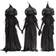 Evergreen Lighted Halloween Witch Stakes 3-Pack