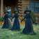 Evergreen Lighted Halloween Witch Stakes 3-Pack