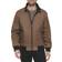 Calvin Klein Men's Midweight Stand Collar Jacket Dark Tan