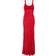 Jacquemus Oranger Rib-knitted Recycled-blend Maxi Dress