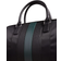 Ted Baker Rucks Core Twill PU Striped Holdall - Black