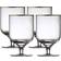 Lyngby Palermo Gold Rødvinsglas 30cl 4stk