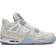 Nike Air Jordan 4 Retro M - White/Chrome/Metallic Silver