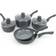 Gr8 Home Ribbed Cookware Set with lid 8 Parts