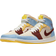 Nike Air Jordan 1 Mid Fearless Maison Chateau Rouge - Pale Vanilla/Cinnamon/Psychic Blue