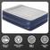 Hi Gear High Rise Flock King Size Air Bed with Inbuilt Pump