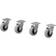 IKEA Rill Wheels Table Leg 7cm 4pcs