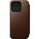 Nomad iPhone 15 Pro Fodral Modern Leather Folio English TanModern Leather Folio Case for iPhone 15 Pro