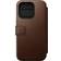 Nomad iPhone 15 Pro Fodral Modern Leather Folio English TanModern Leather Folio Case for iPhone 15 Pro