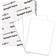 Digital Index White Card Stock 110lbs 8.5x11" 250pcs