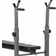 Homcom Weight Bench Foldable with Barbell Rack and Dip Station