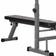 Homcom Weight Bench Foldable with Barbell Rack and Dip Station