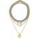 Artizan Joyeria Herradura Layered Necklace Set - Gold/Silver