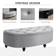 Homcom Semi-Circle Storage Bench 120x42cm