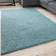 THE RUGS Myshaggy Collection Duck Egg Blue