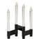 Studio About Link Candle Holder, Black Lysestage