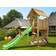 Jungle Gym Cabin 2.1 inkl. grön rutschkana