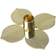 Pluto Produkter Arbor Gold Värmeljuslykta 3cm