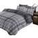 Dreamscene Single Boston Boston Duvet Cover Grey