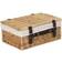 RED HAMPER Picnic Wicker with Lining Basket