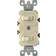 Leviton 2 Single Pole Switches White