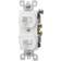 Leviton 2 Single Pole Switches White