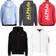 Alpha Industries Sweatjakke - Sort/Hvid
