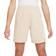 Nike Big Kid's French Terry Shorts - Sanddrift/White (FD2997-126)