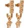 Versace Gold Greca Medusa Earrings 3J000 Gold UNI