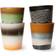 HKliving 70s Ristretto Mugs Set of 4 Krus