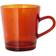 HKliving 70's amber 4er-Set Becher