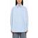 Stella McCartney Cotton Poplin Wide Sleeve Shirt Light Blue