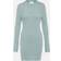 Ami Paris Brushed alpaca dress aquamarine