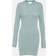 Ami Paris Brushed alpaca dress aquamarine