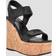 Guess Cataline Wedge Sandals Black