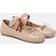 Miu Miu Ballerinas aus Leder Beige