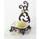 GG Collection Stoneware Spoon/Soap Rest Leaf Stand Utensil Holder