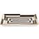 Jonathan Adler Op Art Rectangle WHITE/BLACK Serving Tray